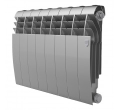 Радиатор Royal Thermo 350 х 8 секций BiLiner Silver Satin биметаллический секционный